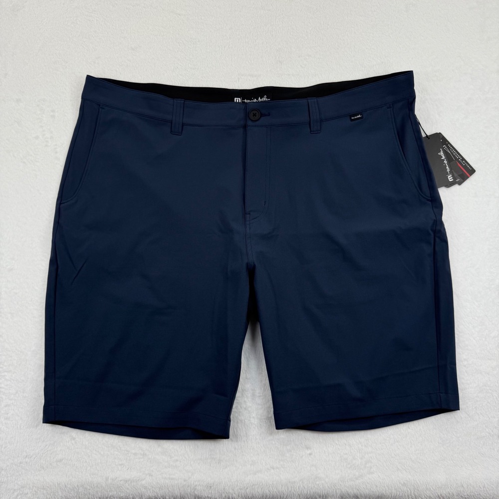 Travis Mathew Heater Series Golf Shorts Mens Size 42 Blue Performance